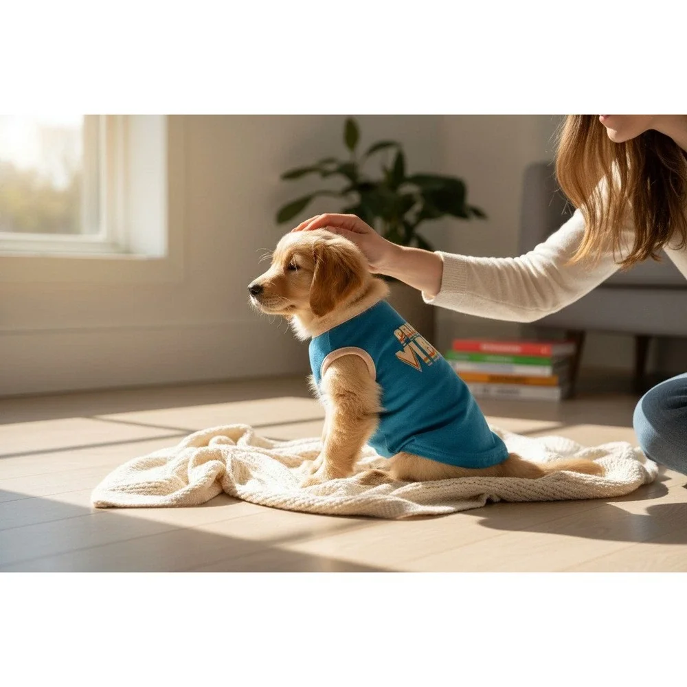 You Are Loved Pride Vibes Tank Top Pet Small Blue Very Good Rainbow Graphic